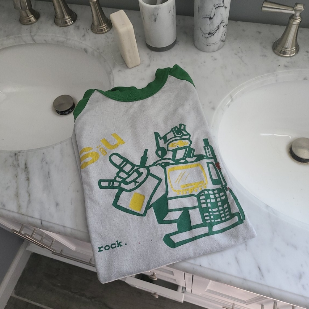 Punk rock shirt baseball tee